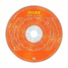 Диск DVD+R Mirex  4.7 Gb, 16x, в бумажном конверте, 1 шт