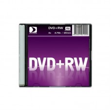 Диск DVD+RW Data Standard 4.7 Gb, 4x, Slim Case, 1 шт