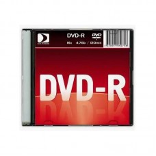 Диск DVD-R Data Standard 4.7 Gb, 16x, Slim Case, 1 шт