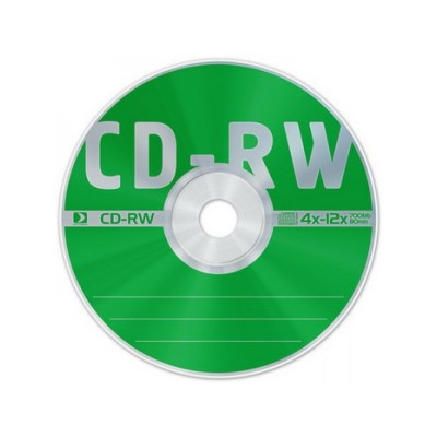 Диск CD-RW Data Standard 700Mb, 4-12x, Cake Box, 10 шт