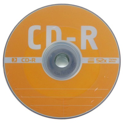 Диск CD-R Data Standard 700Mb, 52x, бумажный конверт, 1 шт