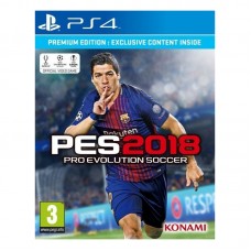 Игра Pro Evolution Soccer 2018 (PES 2018) Premium Edition (R-2) [PS4, русские субтитры]