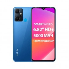 Смартфон Infinix Smart 6 Plus 3/64Gb Tranquil Sea Blue