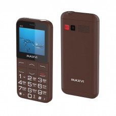 Сотовый телефон Maxvi B231 Brown