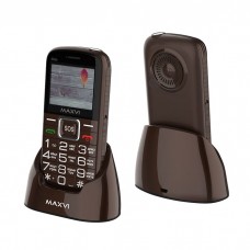 Сотовый телефон Maxvi B5ds Brown