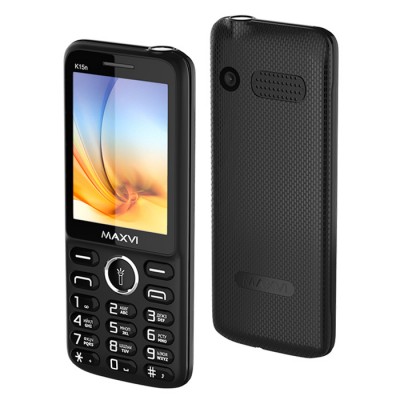 Сотовый телефон Maxvi K15n Black