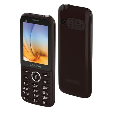 Сотовый телефон Maxvi K18 Brown