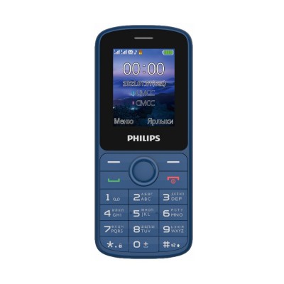 Сотовый телефон Philips Xenium E2101 Blue