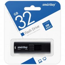 USB-накопитель 32GB SmartBuy Fashion Black (SB032GB3FSK)