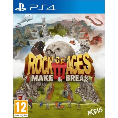 Игра Rock of Ages III: Make & Break (R-2) [PS4, русские субтитры]