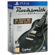 Игра Rocksmith 2014 Edition – Remastered (Игра + кабель) [PS4, английская версия]