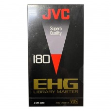 Видеокассета VHS JVC LIBRARY MASTER EHG E-180