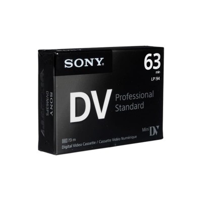 Видеокассета Sony MiniDV 63min Professional Standard