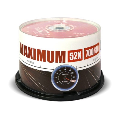 Диск Mirex CD-R 700MB 52x Maximum Cake Box 50 шт