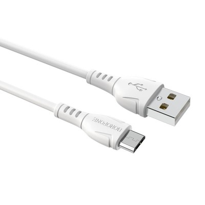 Кабель Borofone BX51 Micro-USB 1 м Белый