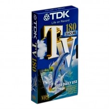 Видеокассета VHS TDK E180 TVED