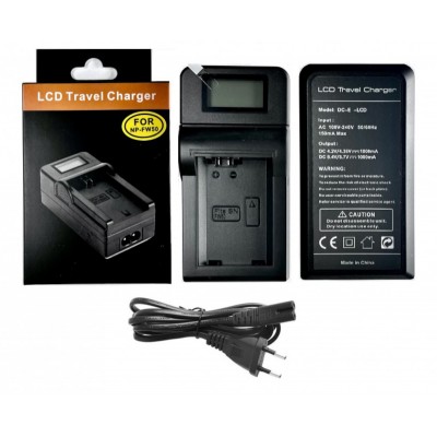 Зарядное устройство Gokyo DC-E-LCD/NPW50 с дисплеем для Sony NP-FW50