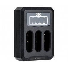 Тройное зарядное устройство JJC DCH-NPBX1T для аккумуляторов Sony NP-BX1