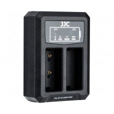Зарядное устройство JJC DCH-NPW126 для двух аккумуляторов Fujifilm NP-W126