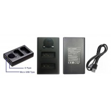 Зарядное устройство Gokyo DL-NPBX1 для двух аккумуляторов Sony NP-BX1