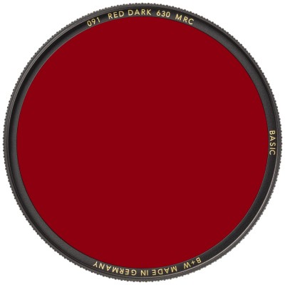 Светофильтр B+W Basic 091 Red Dark MRC 630 для черно-белой съемки 67mm