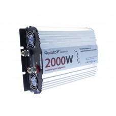 Автомобильный инвертор напряжения Relato MS2000/12V (вход DC 10-15 В, выход 220 В & USB 5В/ 500мА, Wmax 2000 Вт, Wпик 4000 Вт)