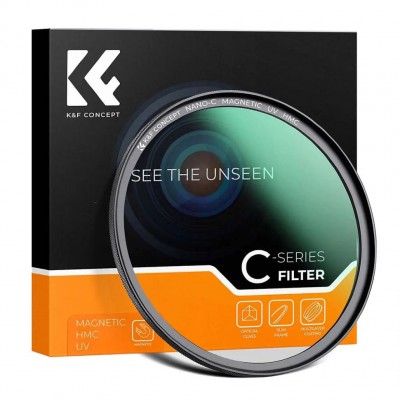 Светофильтр K&F Concept Nano-C Magnetic HMC UV 55mm