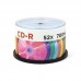 Диск CD-R Mirex Random Color 700 Mb, 52х, Cake box, 50 шт