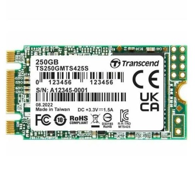 Внутренний SSD накопитель Transcend MTS425 250 GB (TS250GMTS425S) M.2 SATA III