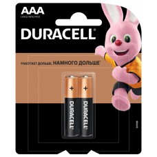 Элемент питания AAA Duracell Basic LR03 BL2 (Б0026812)