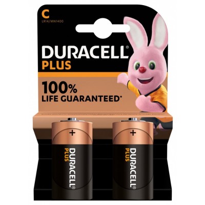 Элемент питания Duracell Plus (LR14) 2BL