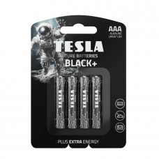 Элемент питания Tesla Batteries ААА Black+ (LR03) 4 шт.