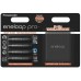 Аккумулятор Panasonic Eneloop Pro BK-4HCDEC4BE (BK-4HCDE/4CP + CASE) 930mAh ААА R03 + футляр BL4