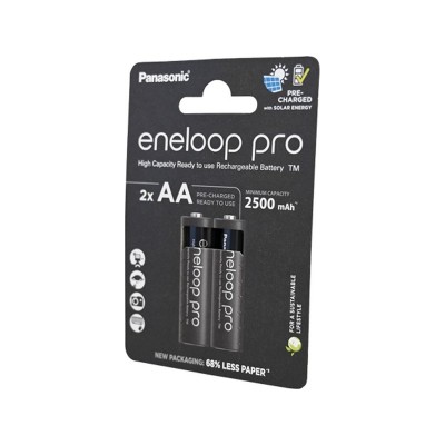 Аккумулятор Panasonic Eneloop Pro BK-3HCDE/2BE (BK-3HCDE/2CP) 2500mAh AA R06 BL2