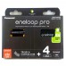 Аккумулятор Panasonic Eneloop Pro BK-3HCDEC4BE (BK-3HCDE/4CP + CASE) 2500mAh AA R06 + футляр BL4