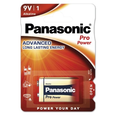 Элемент питания Panasonic Pro Power 6LF22 BL1 Alkaline (6LF22XEG/1BP)