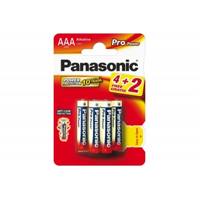 Элемент питания Panasonic PRO Power (AAA) LR03XEG/6B2F
