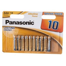 Элемент питания Panasonic Alkaline Power (AAA) LR03REB/10BW