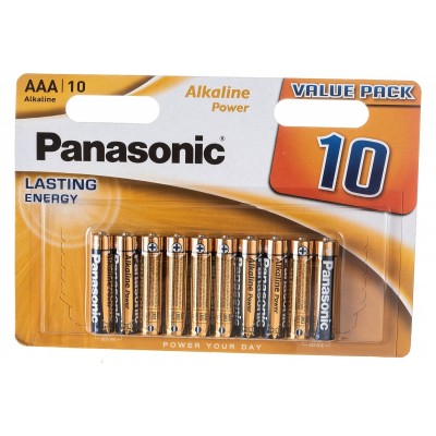 Элемент питания Panasonic Alkaline Power (AAA) LR03REB/10BW