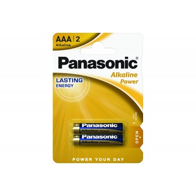 Элемент питания Panasonic Alkaline Power (AAA) LR03REB/2BP