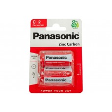 Элемент питания Panasonic C (R14) Red Zinc Carbon (R14REL/2BPR)
