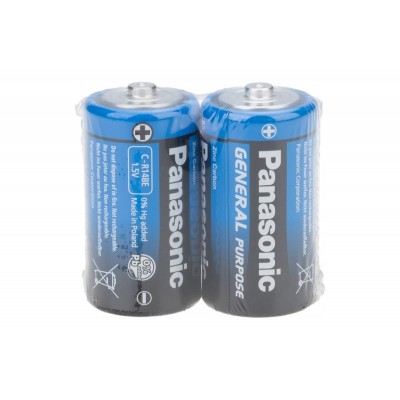 Батарейка Panasonic R14 Gen.Purpose