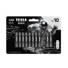 Элемент питания Tesla Batteries ААА Black+ (LR03) 10 Multipack