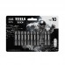 Элемент питания Tesla Batteries ААА Black+ (LR03) 10 Multipack