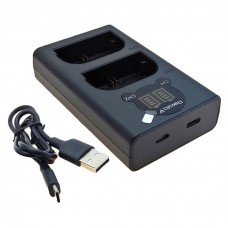 Зарядное устройство Relato CH-P1640U / LP-E6 Dual для 2-х аккумуляторов Canon LP-E6 / LP-E6N / LP-E6P
