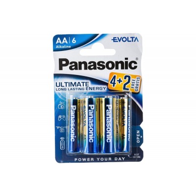 Элемент питания Panasonic LR6 Evolta BL4