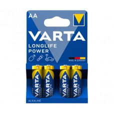 Элемент питания VARTA LR6/AA LongLife POWER (High Energy) BL4 (4906113414)