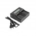 Зарядное устройство GreenBean DualCharger NPF-LCD