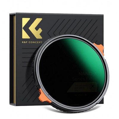 Светофильтр K&F Concept Nano-X CPL/ND2-32 77мм