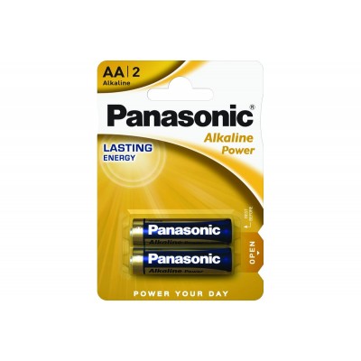Элемент питания Panasonic Alkaline Power AA LR6REB/2BPR